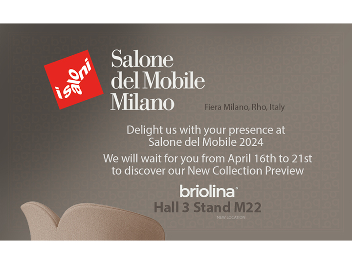 Briolina at the Salone del Mobile 2024